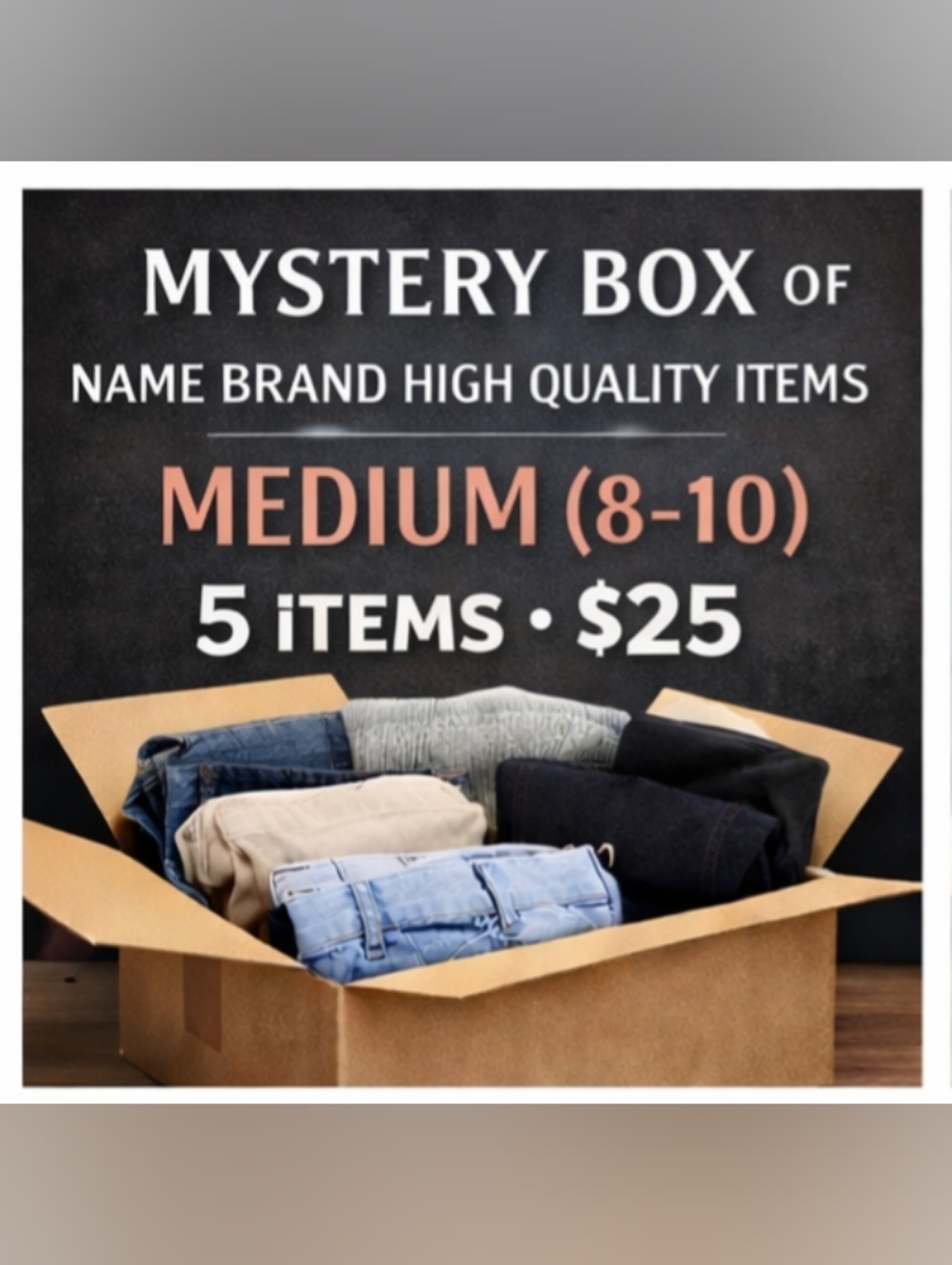 Women's Mystery Box. Size Medium. Wardrobe Refresh Or Resell